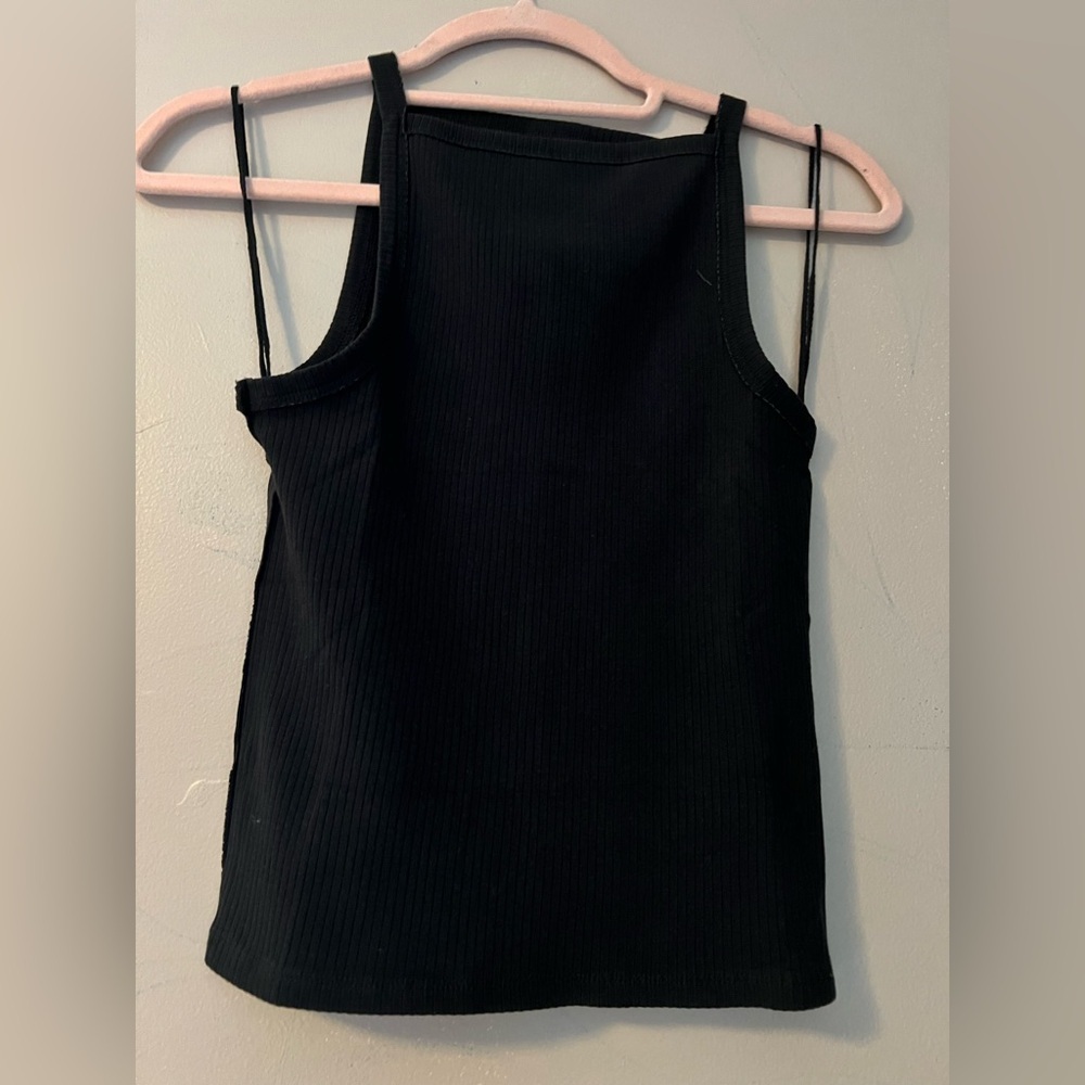 We The Free Mia Tank Top in Black Size XS NWT - Picture 3 of 6